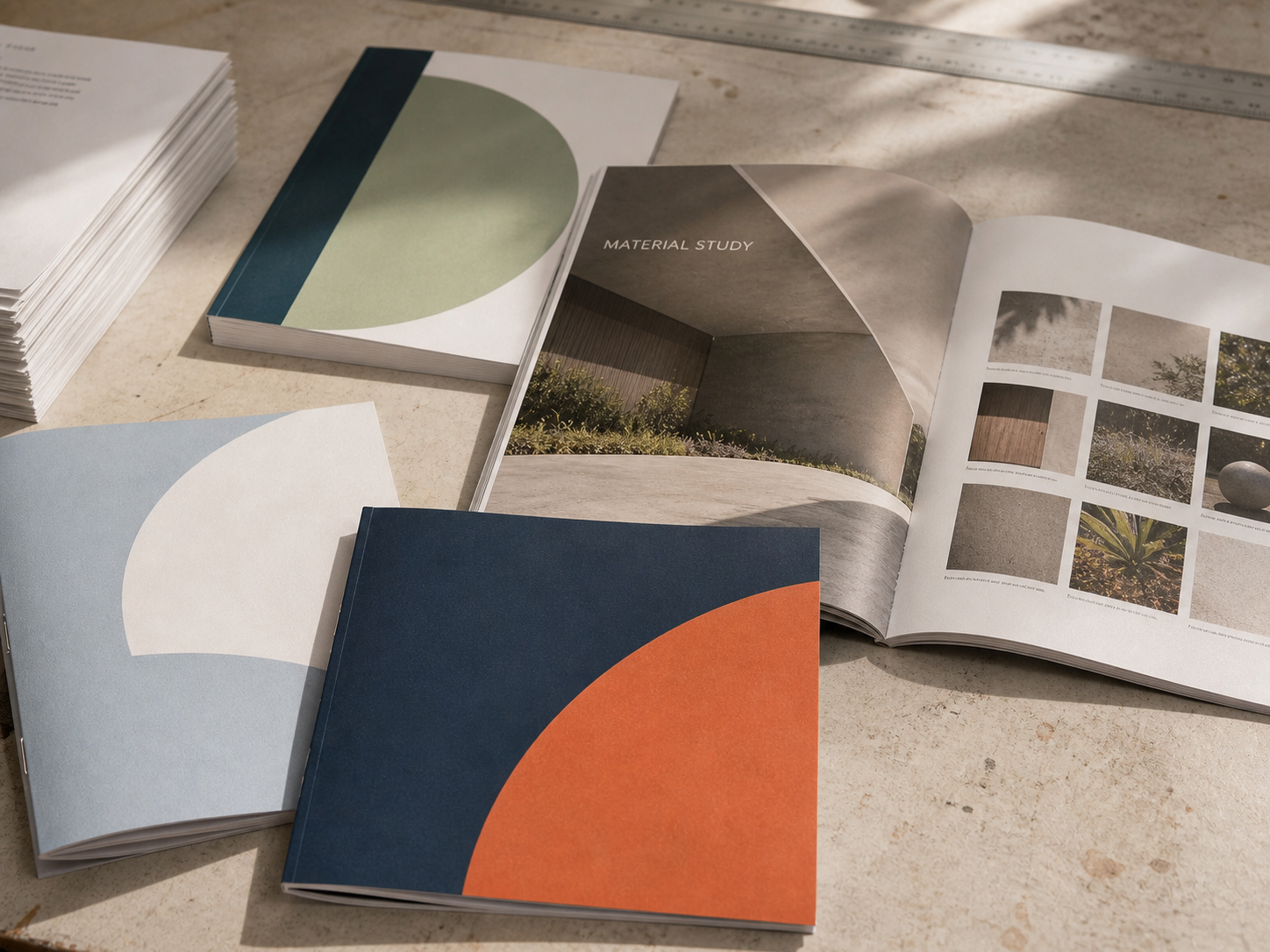 Brochures, catalogs, and premium books case image