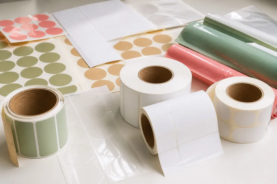 Labels, stickers & sleeves