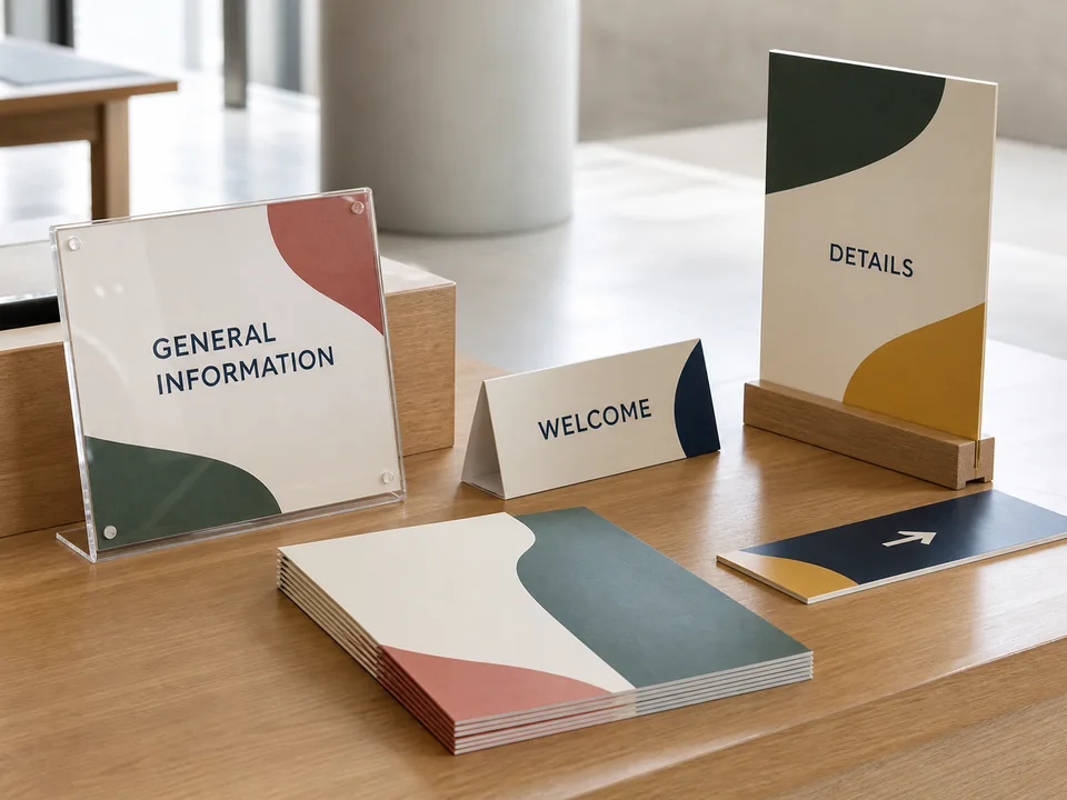 Marketing & display print