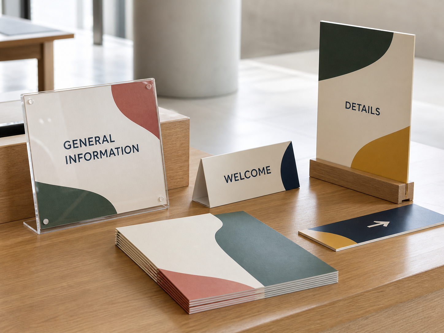 Marketing and display print case image
